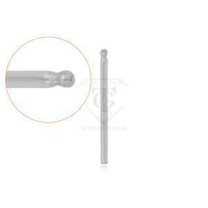 outil diamanté à tête sphérique