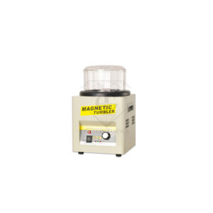 Tumbler magnétique KT-185 avec commandes simples pour un polissage efficace et rapide des métaux et bijoux.