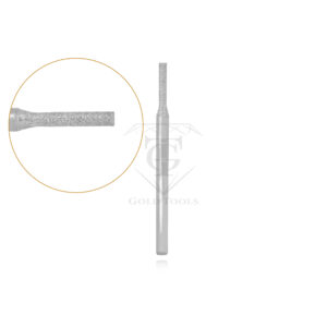 outil diamanté à tête plate conique