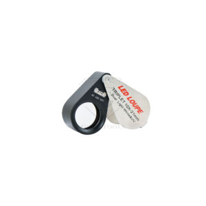 loupe de bijoutier led 10x triplet (21 mm) – lumière blanche & uv