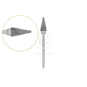 outil diamanté à tête rotative conique