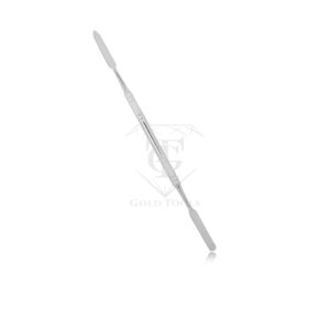 spatule double en acier inoxydable (outil de modelage / mélange)