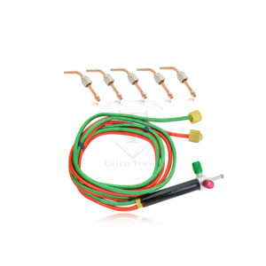 kit chalumeau bijoutier avec tuyaux et buses interchangeables