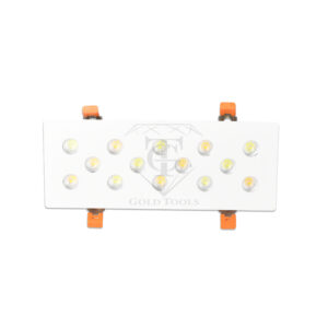 plafonnier led rectangulaire (avec 16 ampoules)