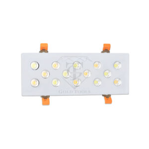 plafonnier led rectangulaire (avec 12 ampoules)