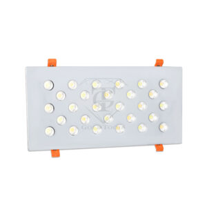 plafonnier led rectangulaire (avec 24 ampoules)